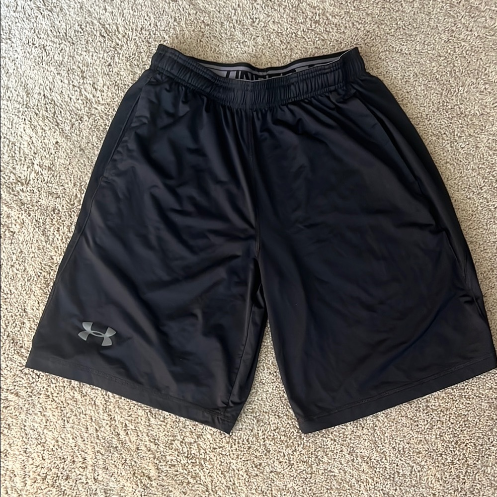 Under Armour Men's Black Athletic Shorts